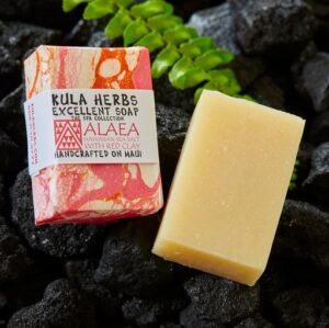 Alaea Soap with Geranium & Rosewood